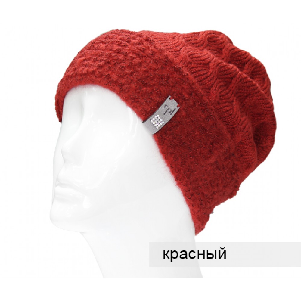 АМАЛИЯ шапка женская красная